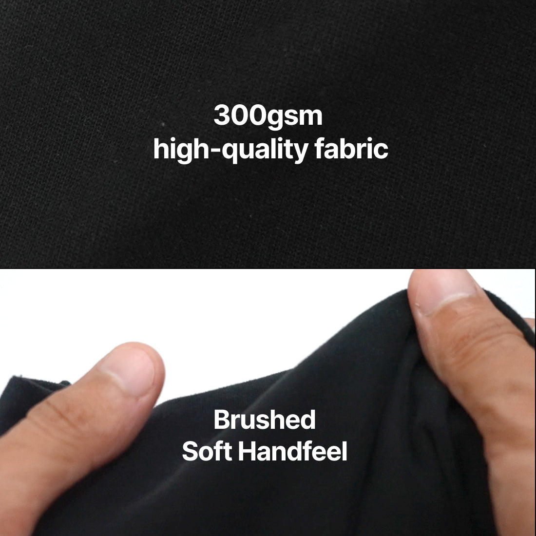 Oversize Blank - Soft Black