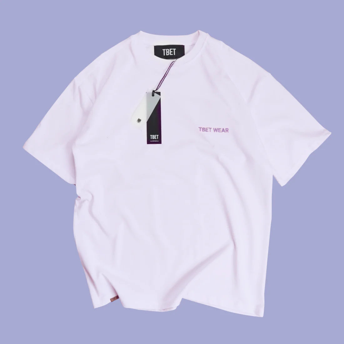 Oversize Backprint · Lavendel
