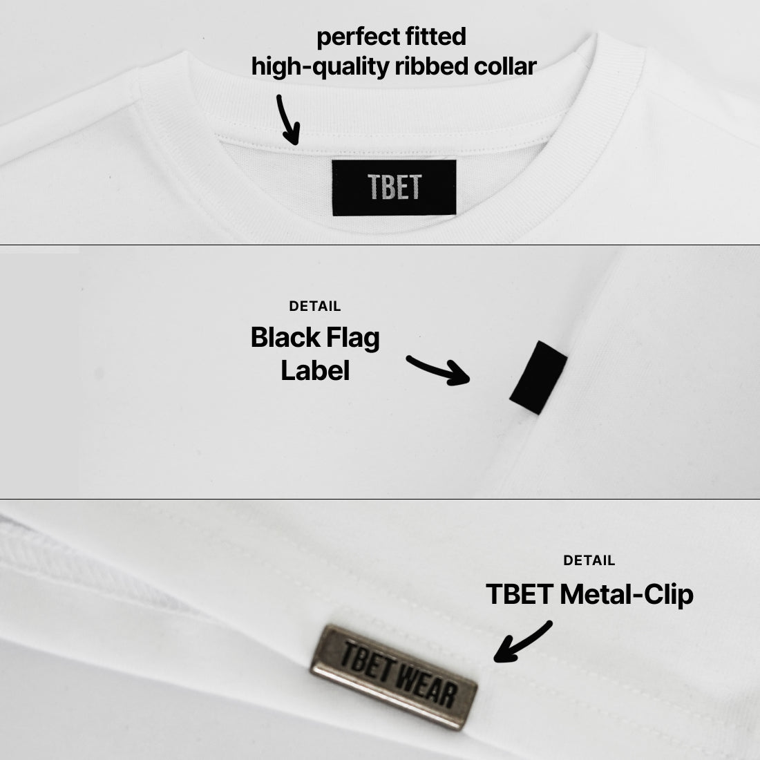 Oversize Blank - White (Metal-Clip)