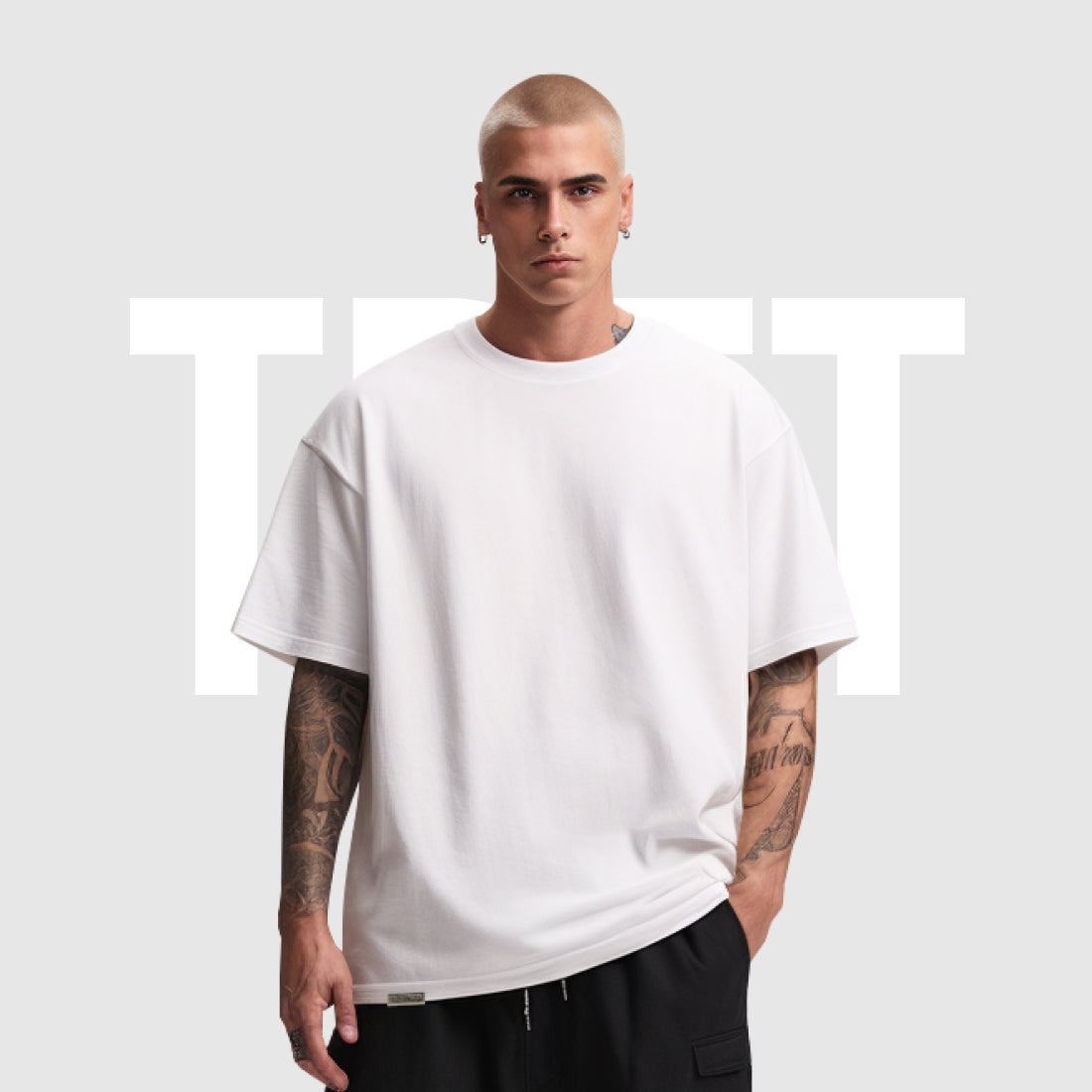 Oversize Blank - White (Metal-Clip)
