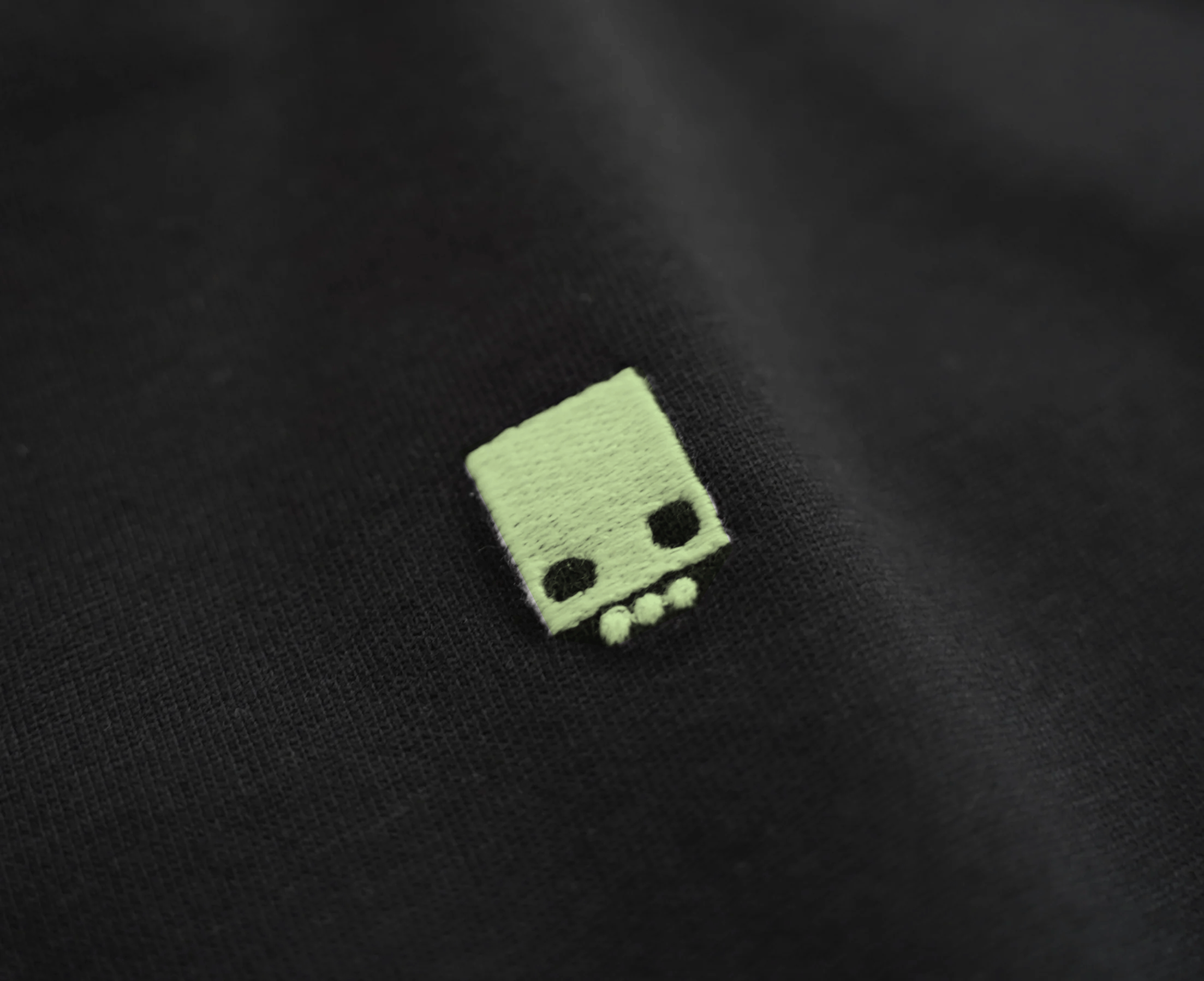Oversize Blank - Sage/Matcha Skull Black